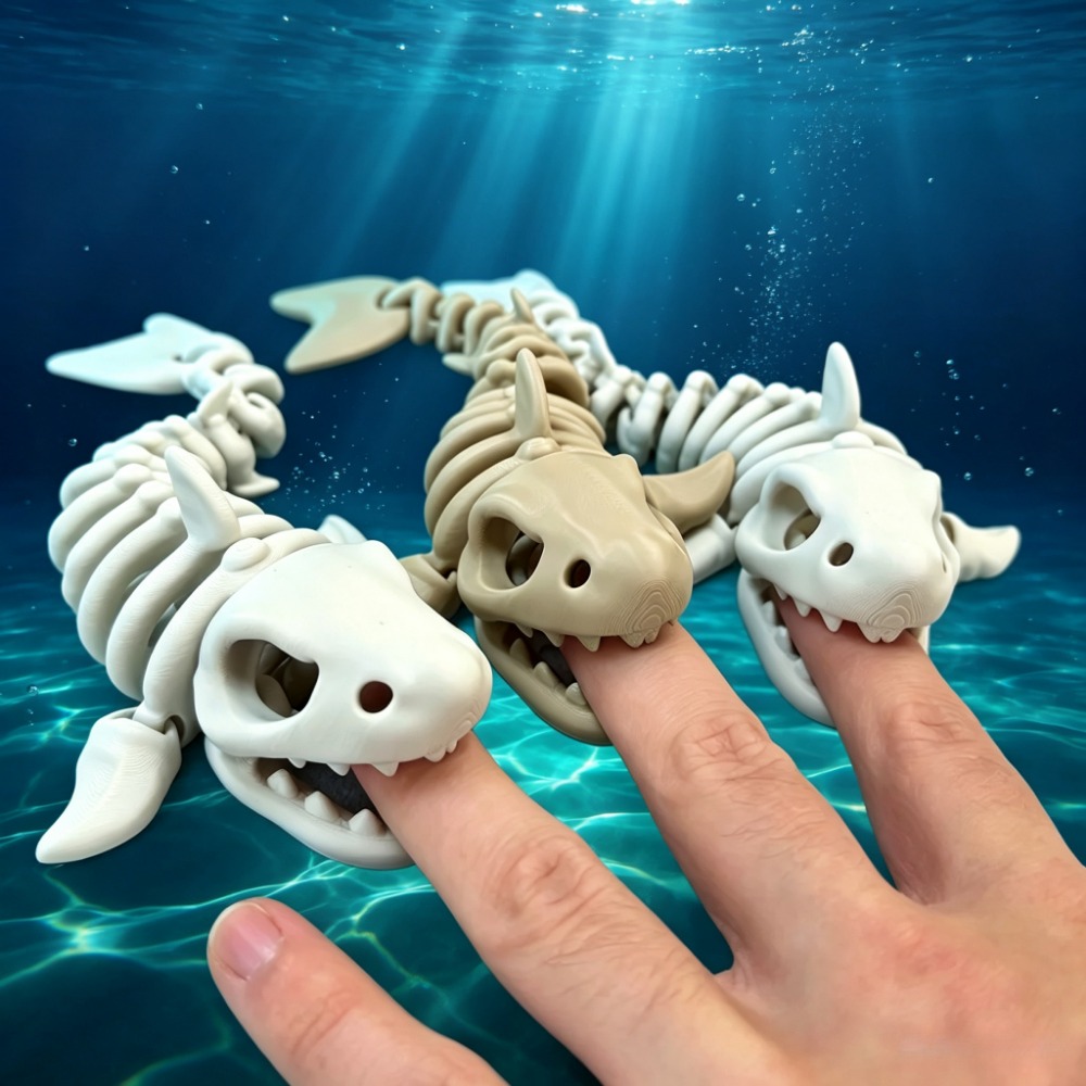 Marine Aquarium All In One - هيكل سمكة القرش للزينة في حوض