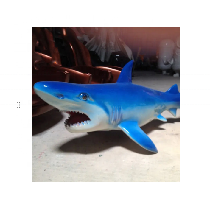 Aquarium Marine Park - تمثال قرش مبتكر التصميم مصنوع حسب