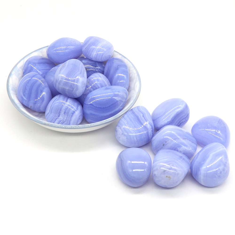 Marine Aquarium Gravel - طبيعة الأزرق الدانتيل العقيق الحصى عينة