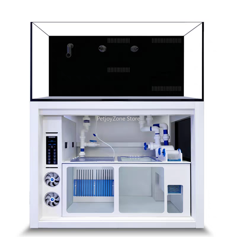 Marine Aquarium All In One - حوض أسماك فاخر من الزجاج فائق