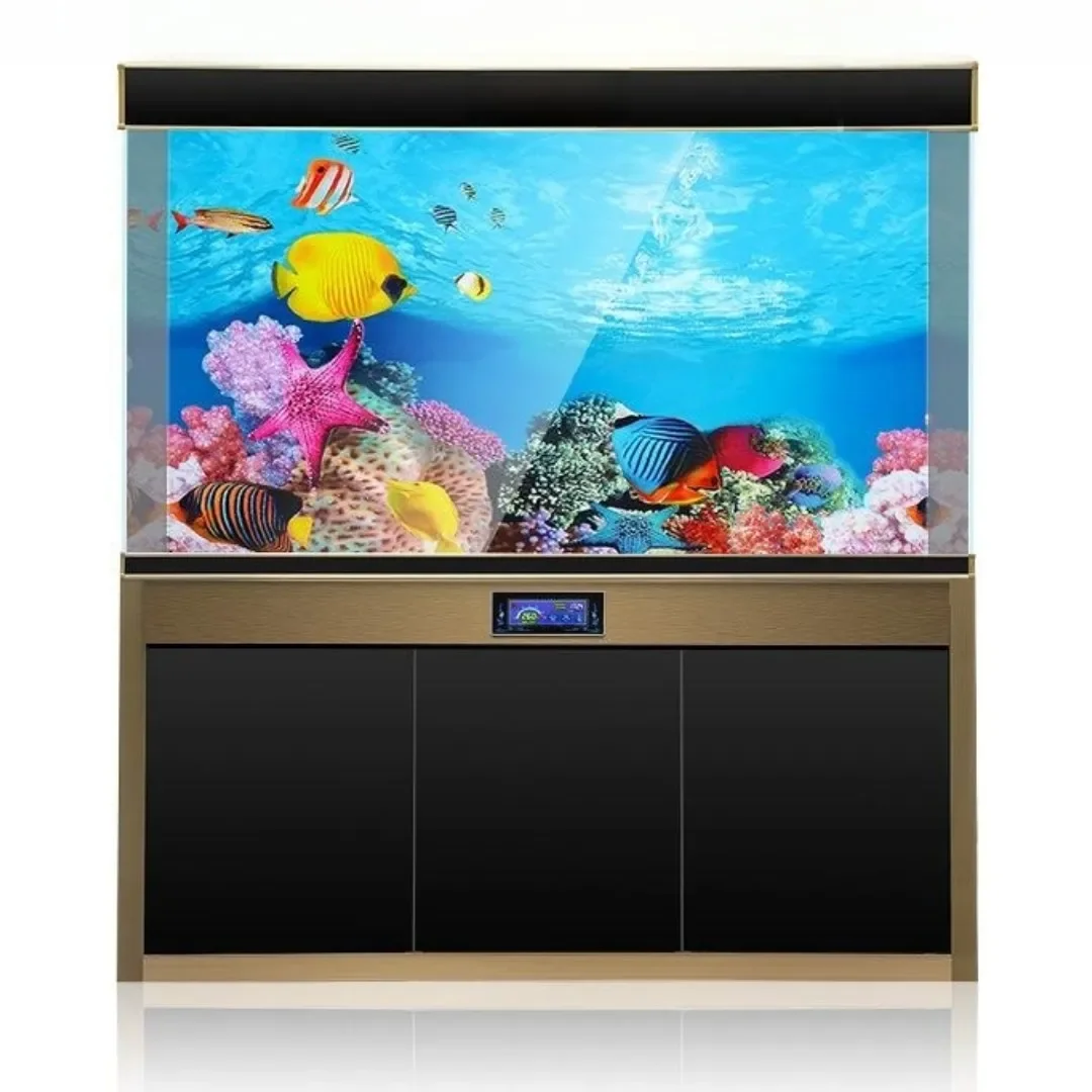 خلفية حوض السمك ثلاثية الأبعاد - مراجعة Marine Aquarium All In One وسعره