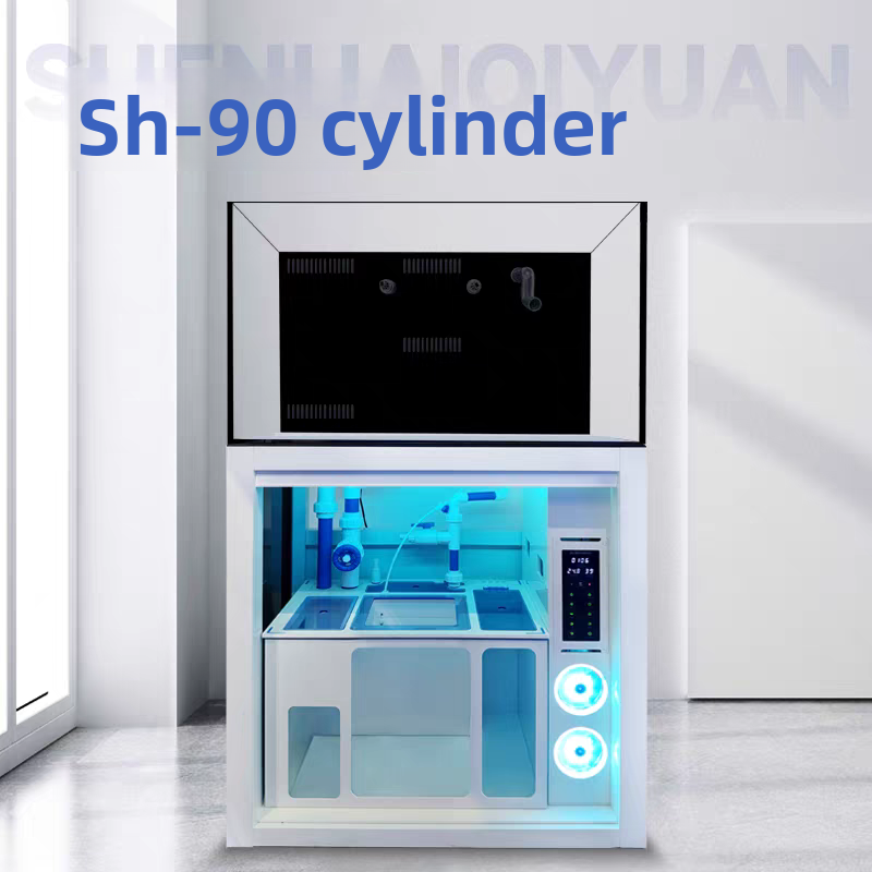 حوض أسماك فاخر من الزجاج فائق  - مراجعة Marine Aquarium All In One وسعره