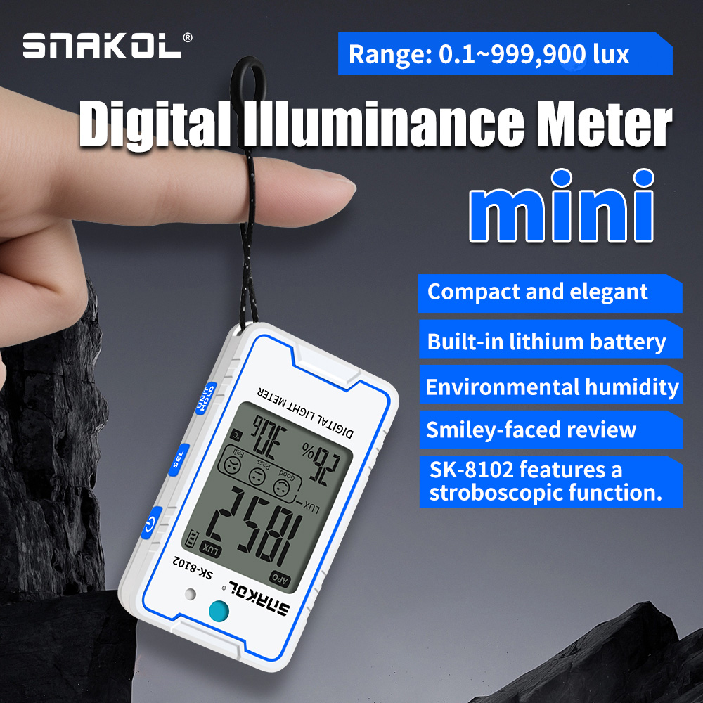 SNAKOL SK-8100/8101/8102 مقياس - مراجعة Marine Aquarium Par Meter وسعره